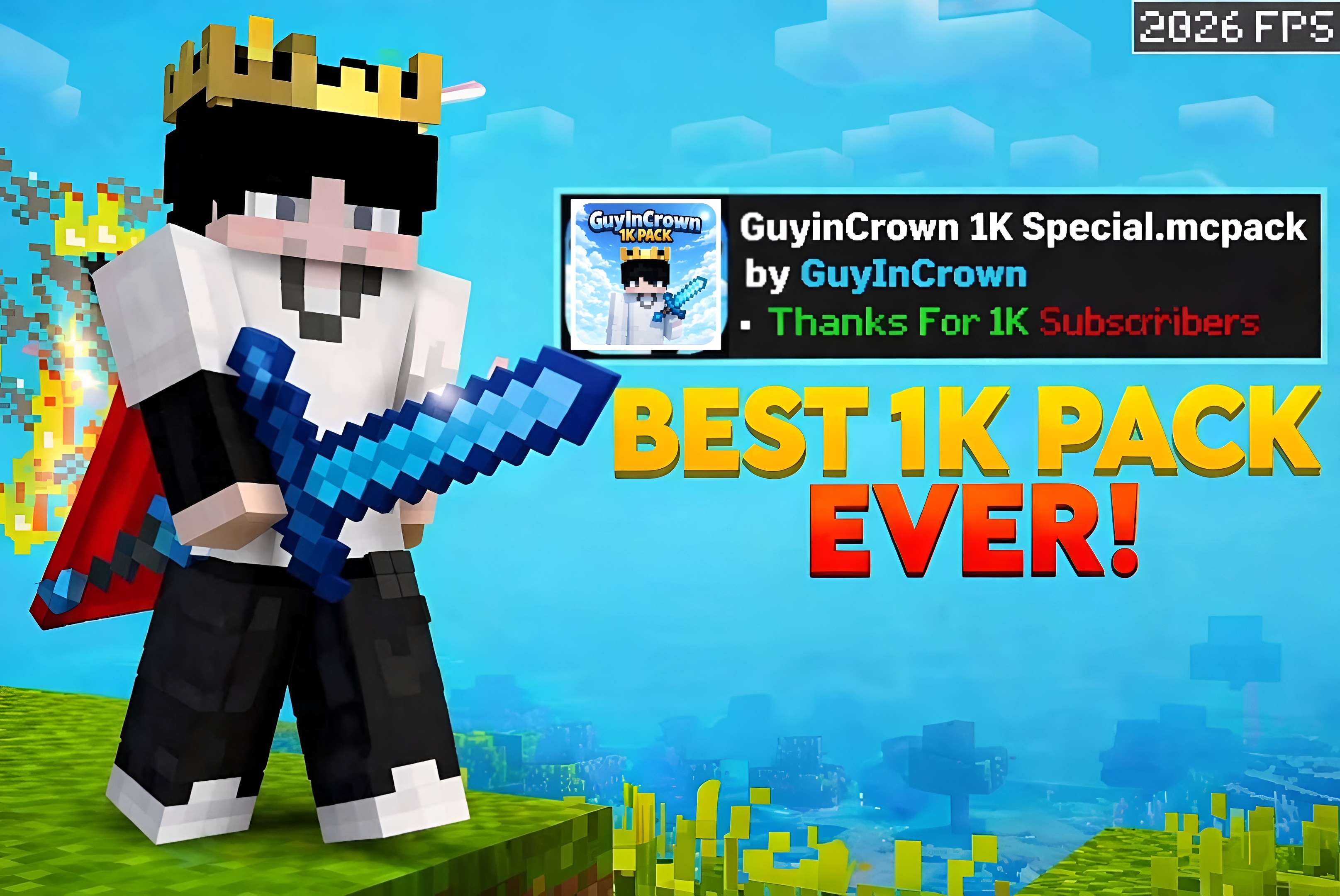 GuyInCrown 1k Pack (16x) 🌟 16x by GuyInCrown on PvPRP