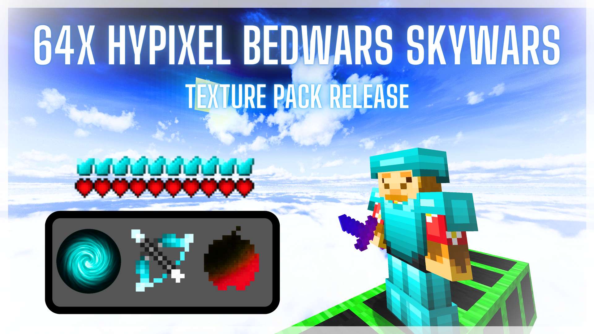 64x Hypixel Bedwars Skywars 64x by Konkov on PvPRP