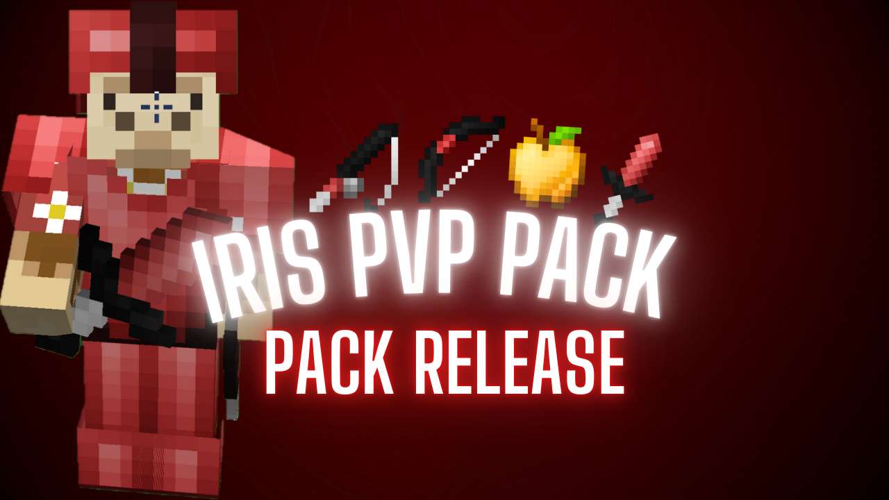 Iris 16x Red PvP Pack Release 1.8.9 16x by Konkov on PvPRP