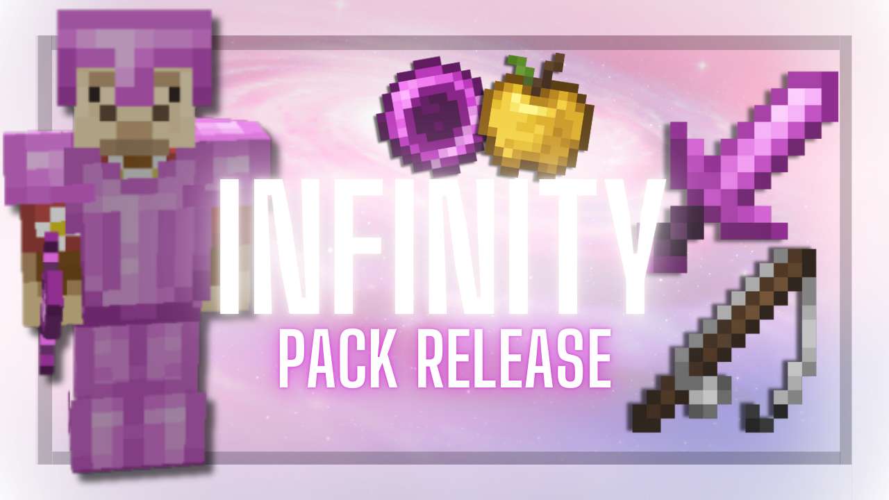 Infinity 16x Pink PvP Pack Release 1.8.9 16x by Konkov on PvPRP