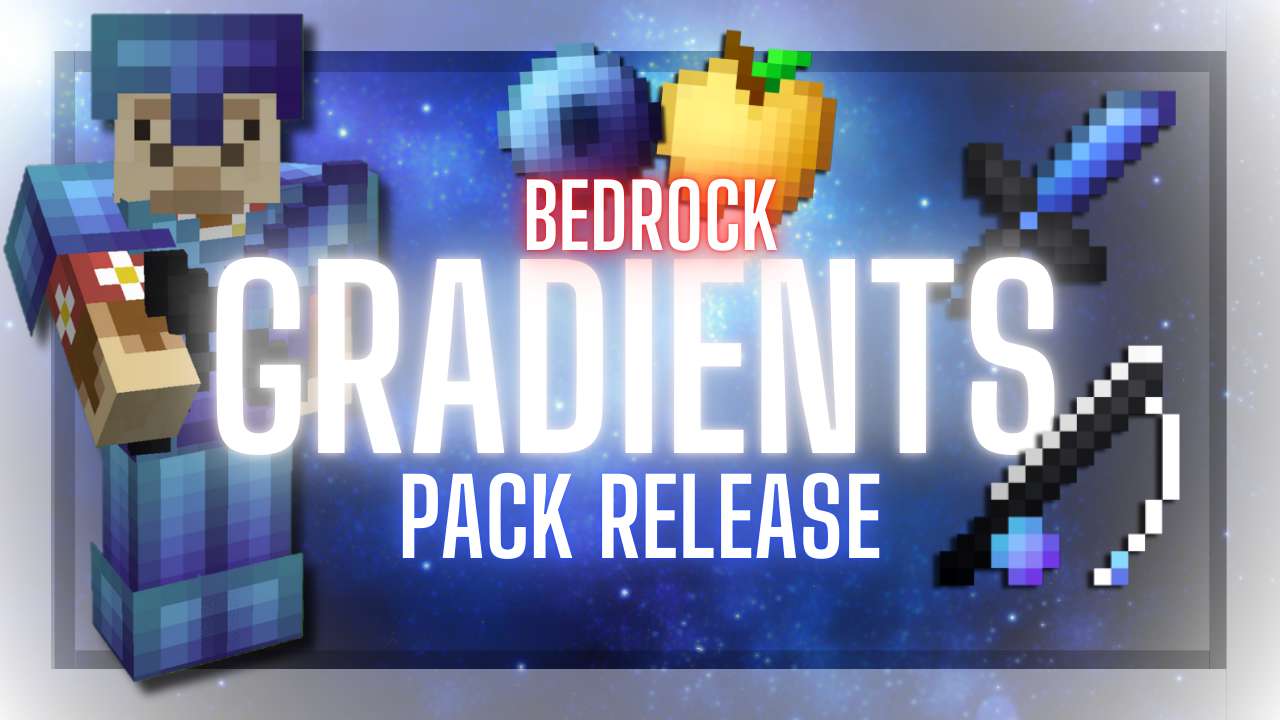 [BEDROCK] Gradients 16x PvP Pack Release 16x by Konkov on PvPRP