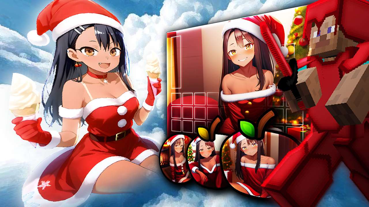 Hayase Nagatoro (Christmas) 64x by Misumeh on PvPRP