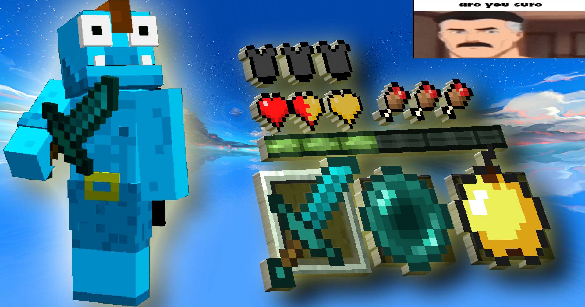 Just A Normal 1.8.9 Texture Pack 16x by MouMixl on PvPRP