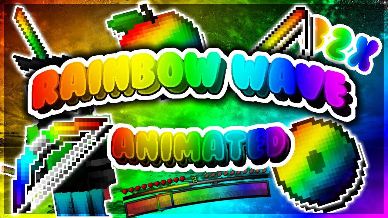 Rainbow Wave (Animated) 32x by sovan-smooching & Smooching on PvPRP