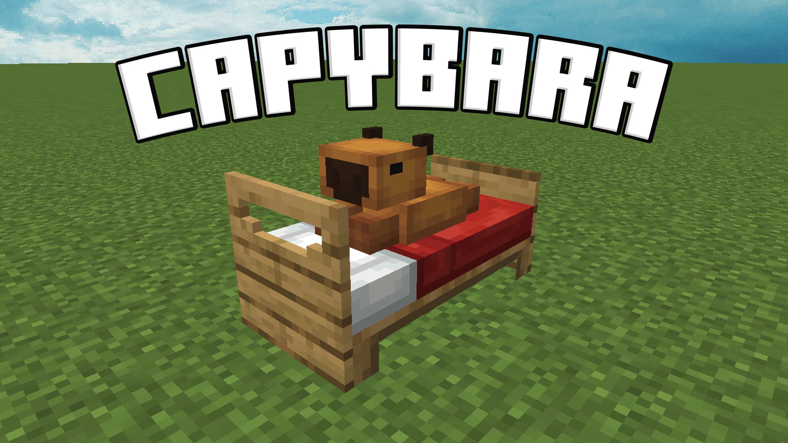 Capybara in Minecraft