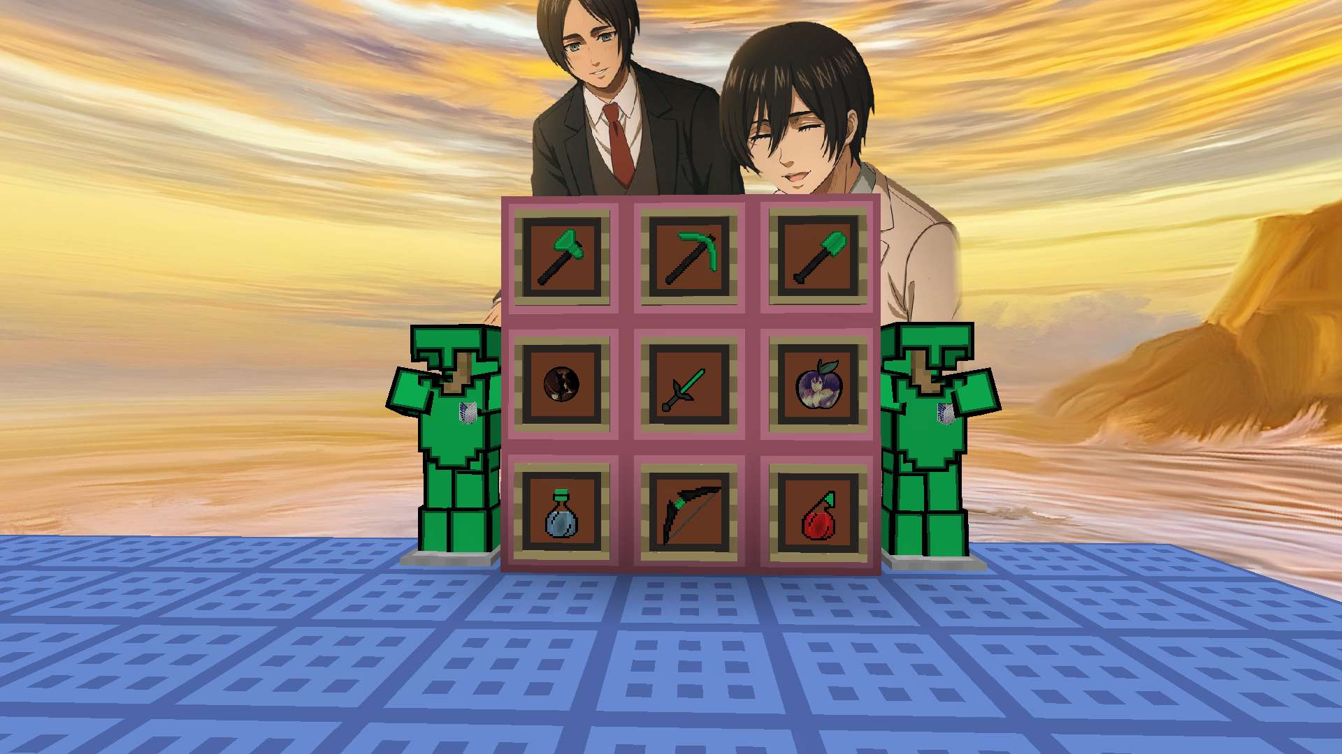 Gallery Image 8 for Eren x Mikasa (GREEN) on vVPRP