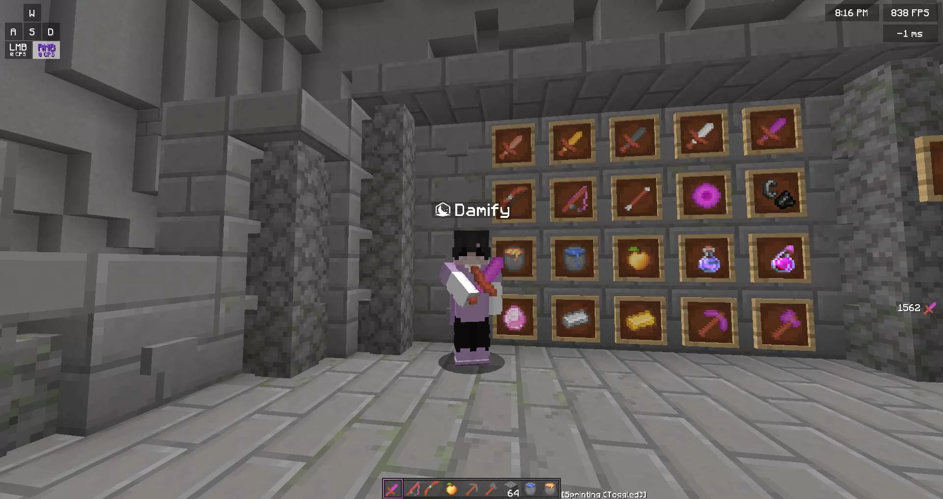 Gallery Image 1 for Luna (Pink) on PVPRP