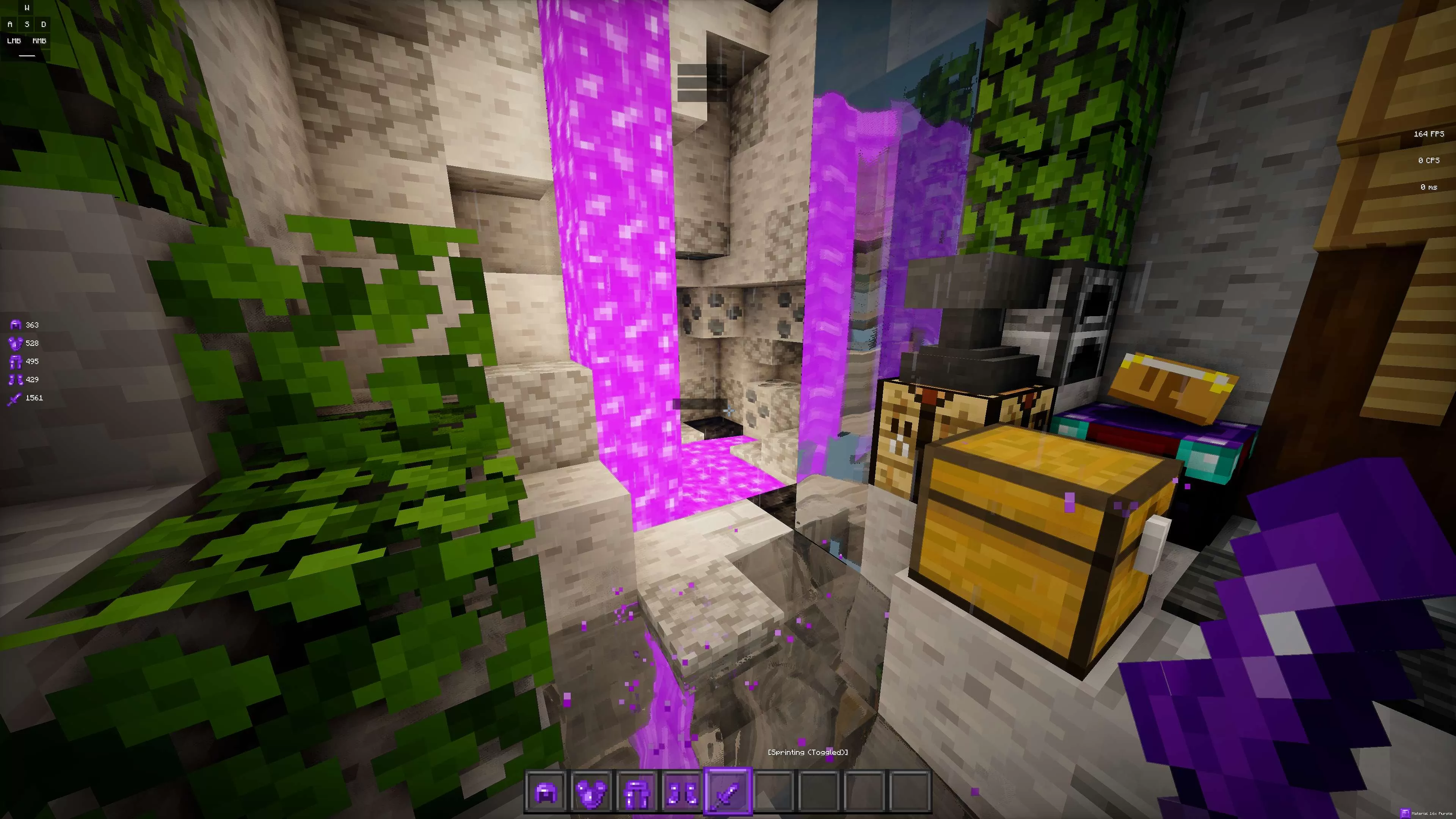 Gallery Image 2 for Material  PURPLE on PVPRP