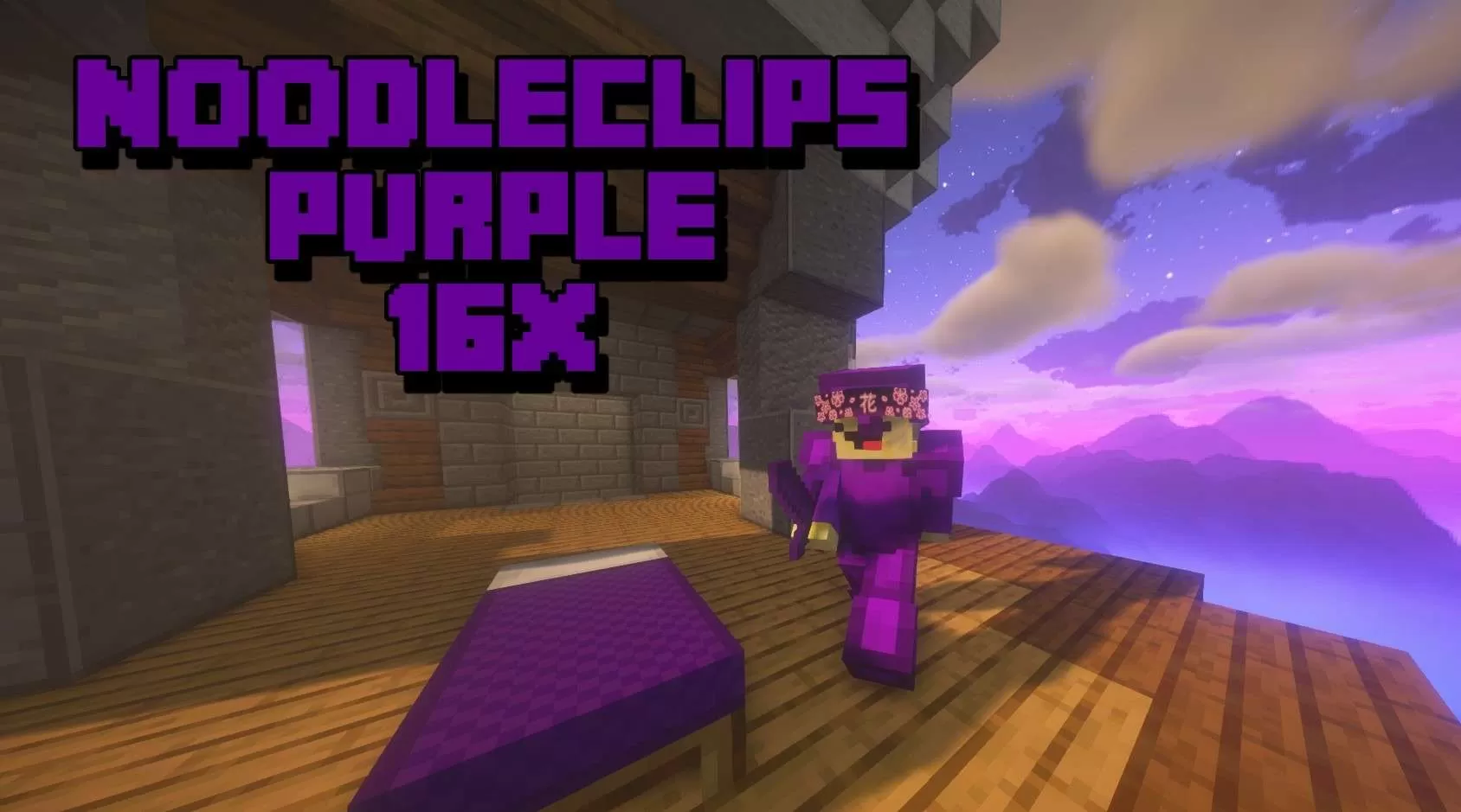 Gallery Image 1 for NOODLECLIPS PURPLE 16X on PVPRP