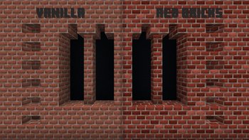 Gallery Image 1 for Red bricks on PVPRP