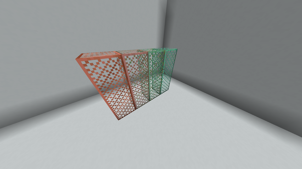 Gallery Image 1 for Connected Copper Grates on PVPRP