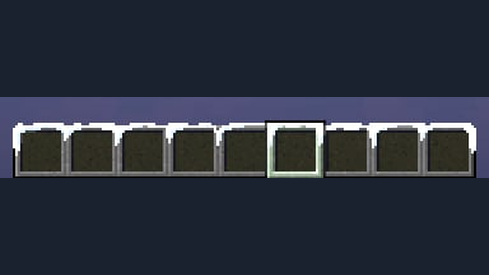 Gallery Image 1 for Snowy Hotbar on PVPRP