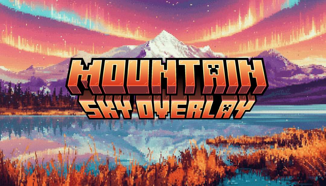 Mountain Sunset AI Sky Overlay (WIP) 16x by TimeSped on PvPRP