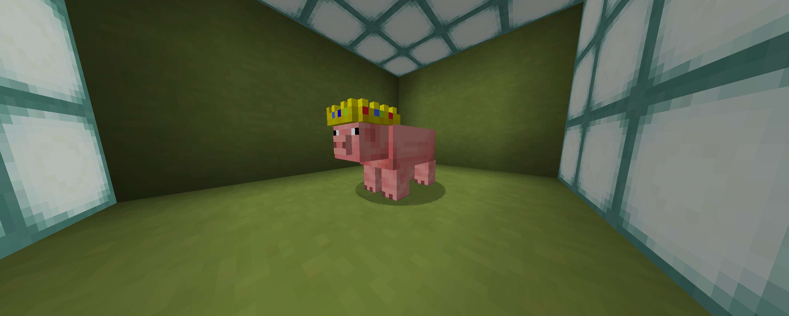 Mojang added Technoblade's crown to the pig on the Minecraft
