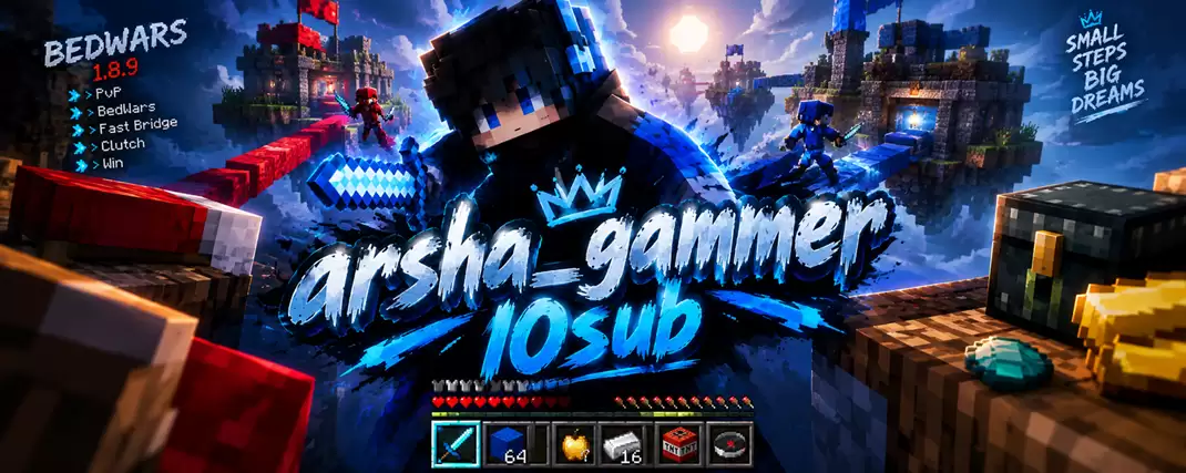 Gallery Banner for arsha_gammer10sub on PvPRP