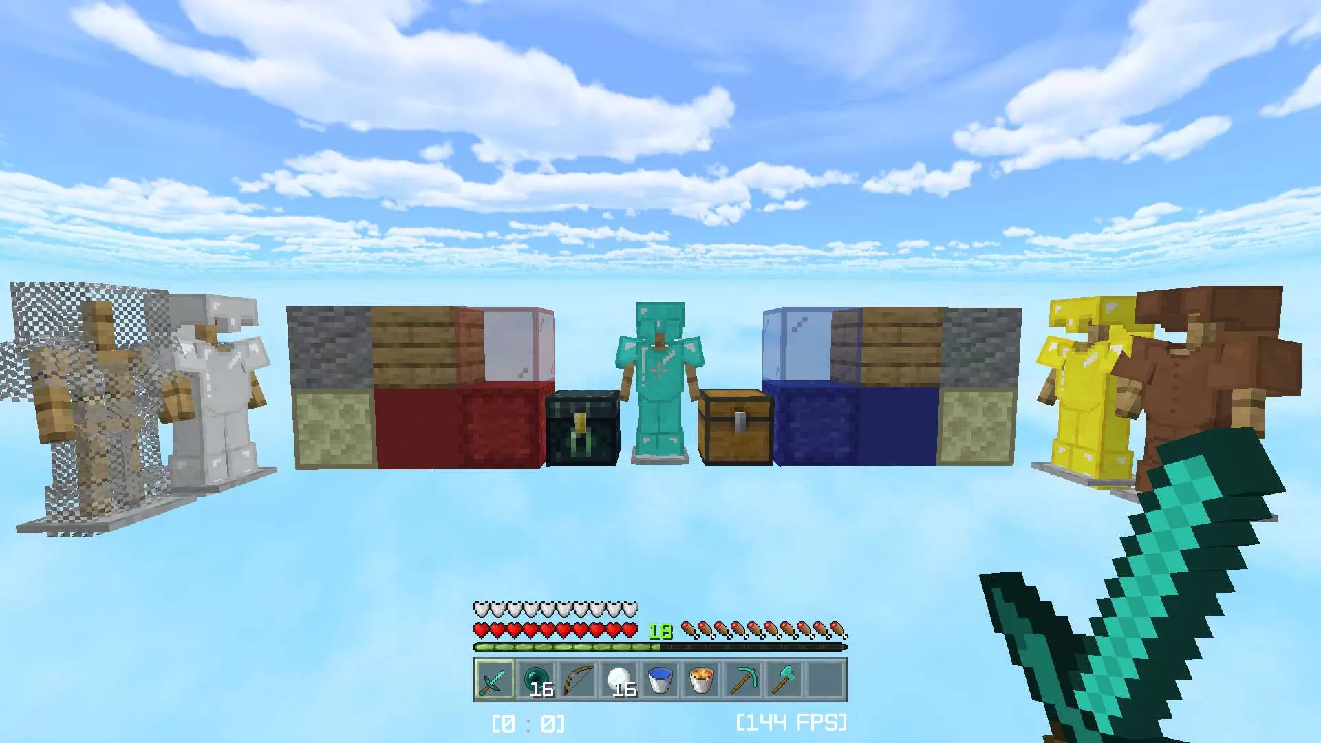 Gallery Image 1 for lightsky - best bedrock pvp pack  on PVPRP