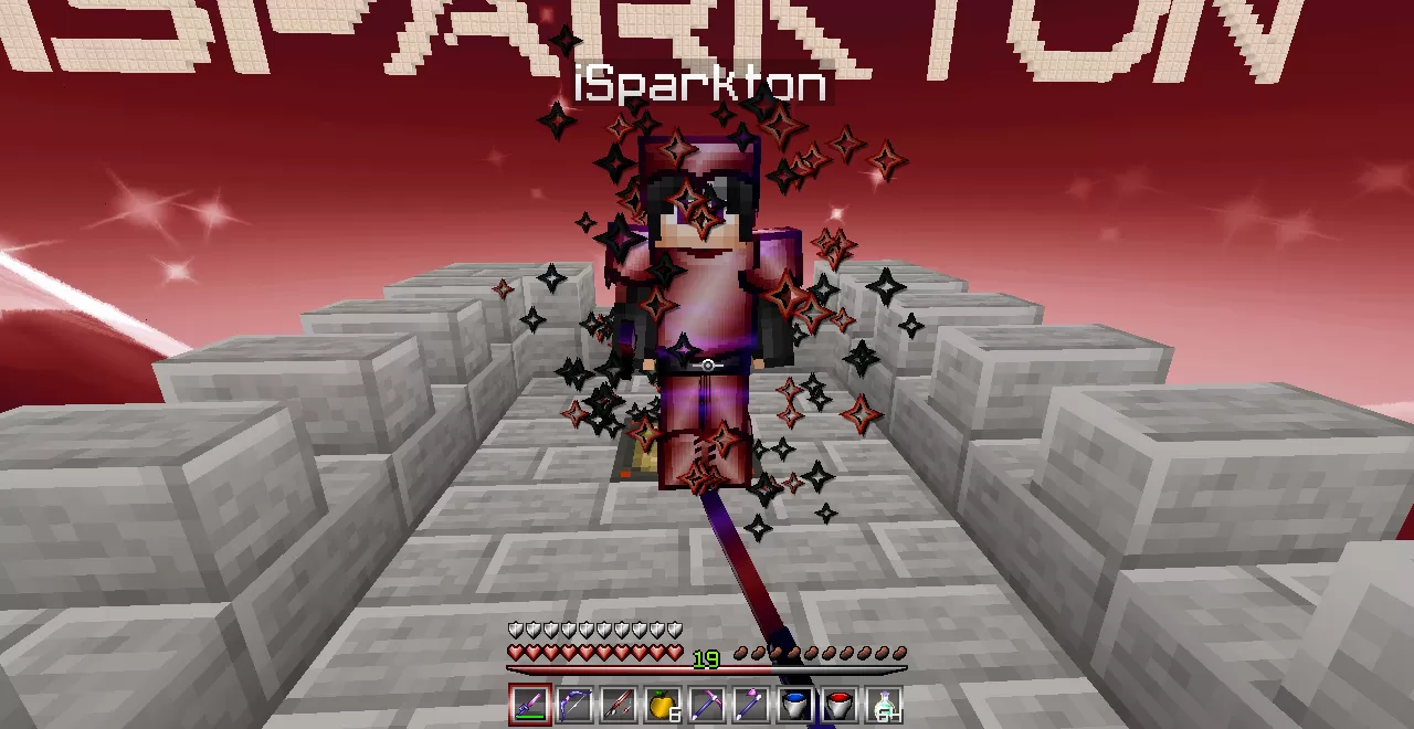 Gallery Image 2 for Lunar PvP Texture Pack [Red Version] on PVPRP