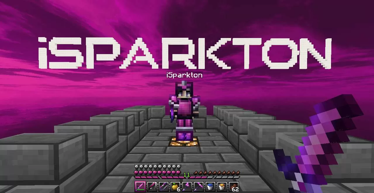 Gallery Image 1 for Luvonox 150K FPS PvP Texture Pack [Pink] on PVPRP