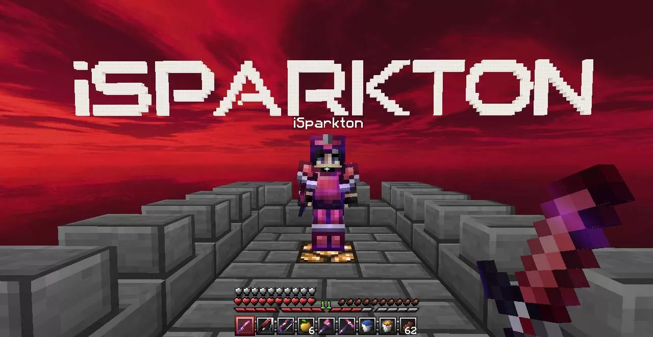 Gallery Image 1 for Luvonox 150K FPS PvP Texture Pack [Original - Red] on PVPRP