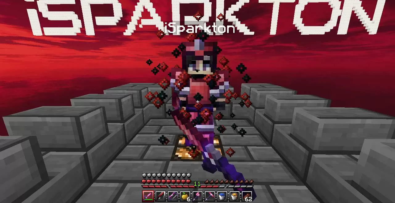 Gallery Image 2 for Luvonox 150K FPS PvP Texture Pack [Original - Red] on PVPRP