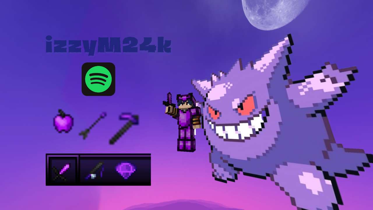 IzzyM24k  purple pack 16x by yzzim on PvPRP