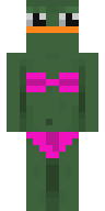 Pepe bikini Minecraft skin