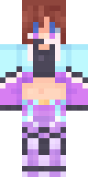 Lavender Fairy Minecraft skin