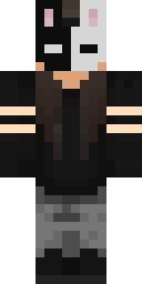 Skull Mask Hood Minecraft skin