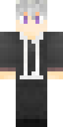 Silver Formal Gentleman Minecraft skin