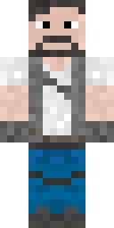 Rugged Vest Survivor Minecraft skin