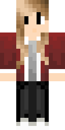 Blonde Casual Girl Minecraft skin