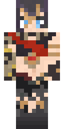 Ember Warrior Beast Minecraft skin