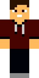 Maroon Vest Gentleman Minecraft skin