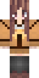 Brown Hair Schoolgirl Minecraft skin