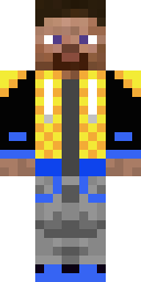 Golden Hawaiian Minecraft skin