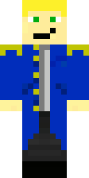 Royal Blue Admiral Minecraft skin