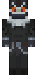 Gray Beast Warrior Minecraft skin