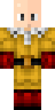 Golden Bald Hero Minecraft skin