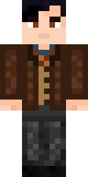 Leather Coat Rogue Minecraft skin