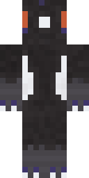 Shadow Husky Hoodie Minecraft skin