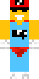 Golden Duck Jester Minecraft skin