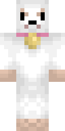 Snowy Cat Onesie Minecraft skin