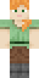 Classic Alex Minecraft skin