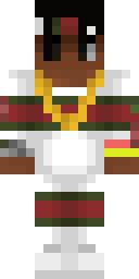 Golden Chain Athlete Minecraft skin