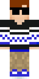 Winter Sweater Boy Minecraft skin