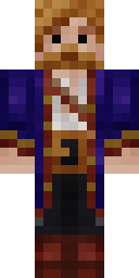 Rugged Pirate Captain Minecraft skin