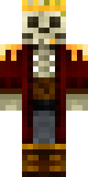 Skeletal Royal Knight Minecraft skin