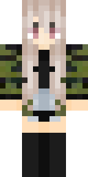 Lavender Maid Girl Minecraft skin