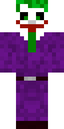 Purple Joker Clown Minecraft skin