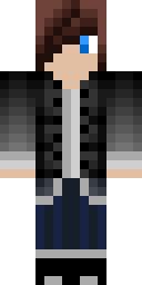 Blue Streak Gamer Minecraft skin
